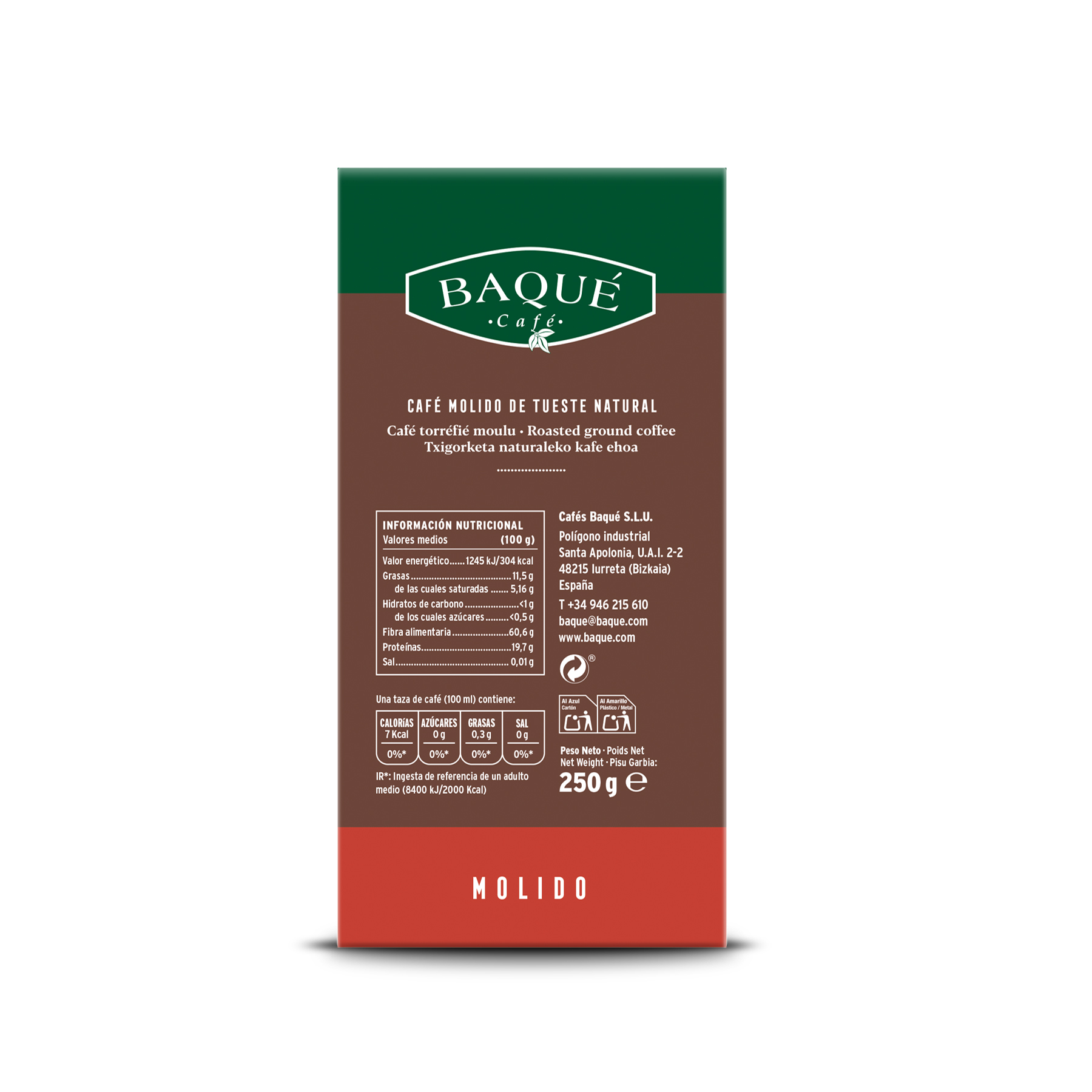 Café molido Gran Sabor, 250 g - Imagen 2