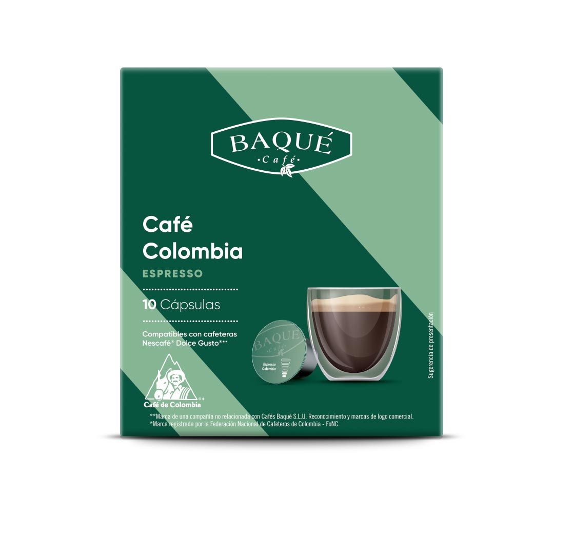Colombia 10 cápsulas compatibles Dolce Gusto®
