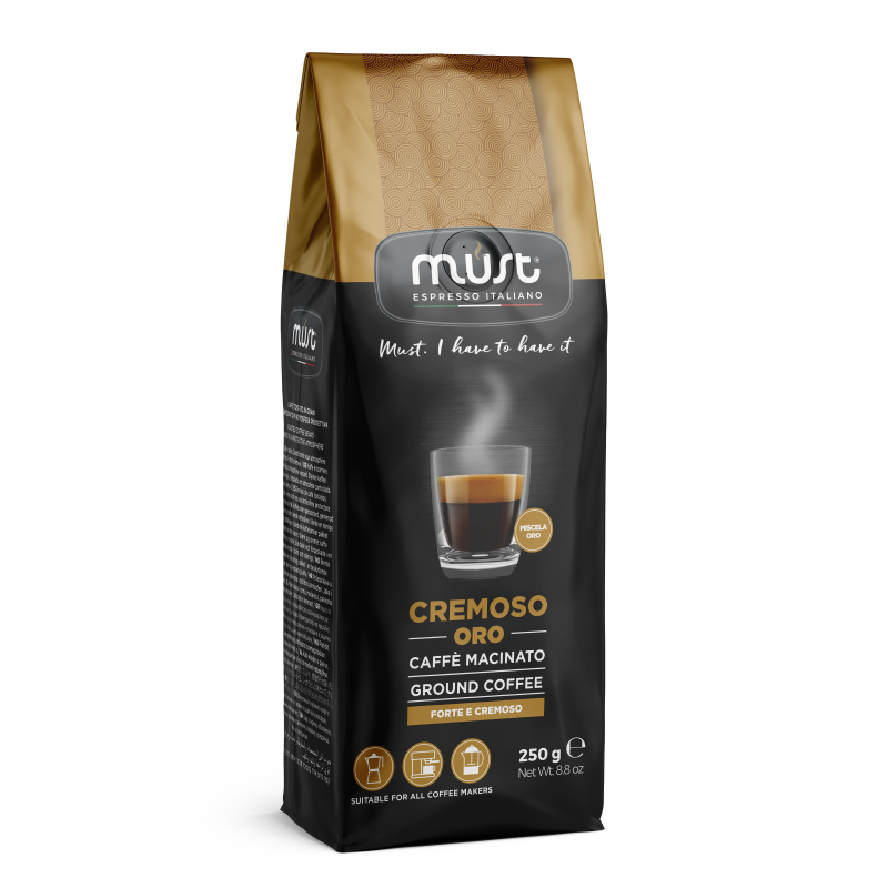 Café molido cremoso oro 250 gr